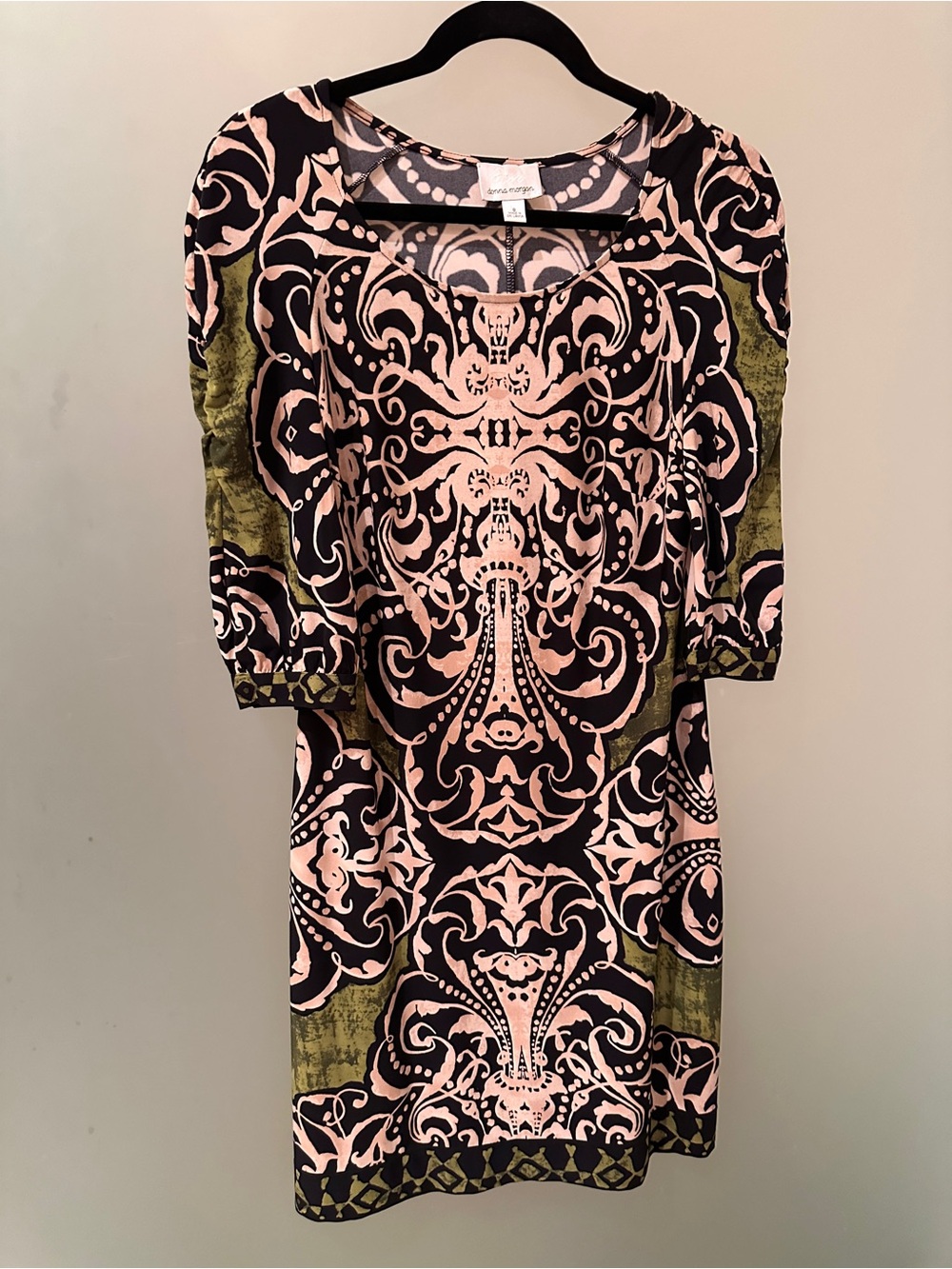 Donna Morgan Printed Midi Shift Dress